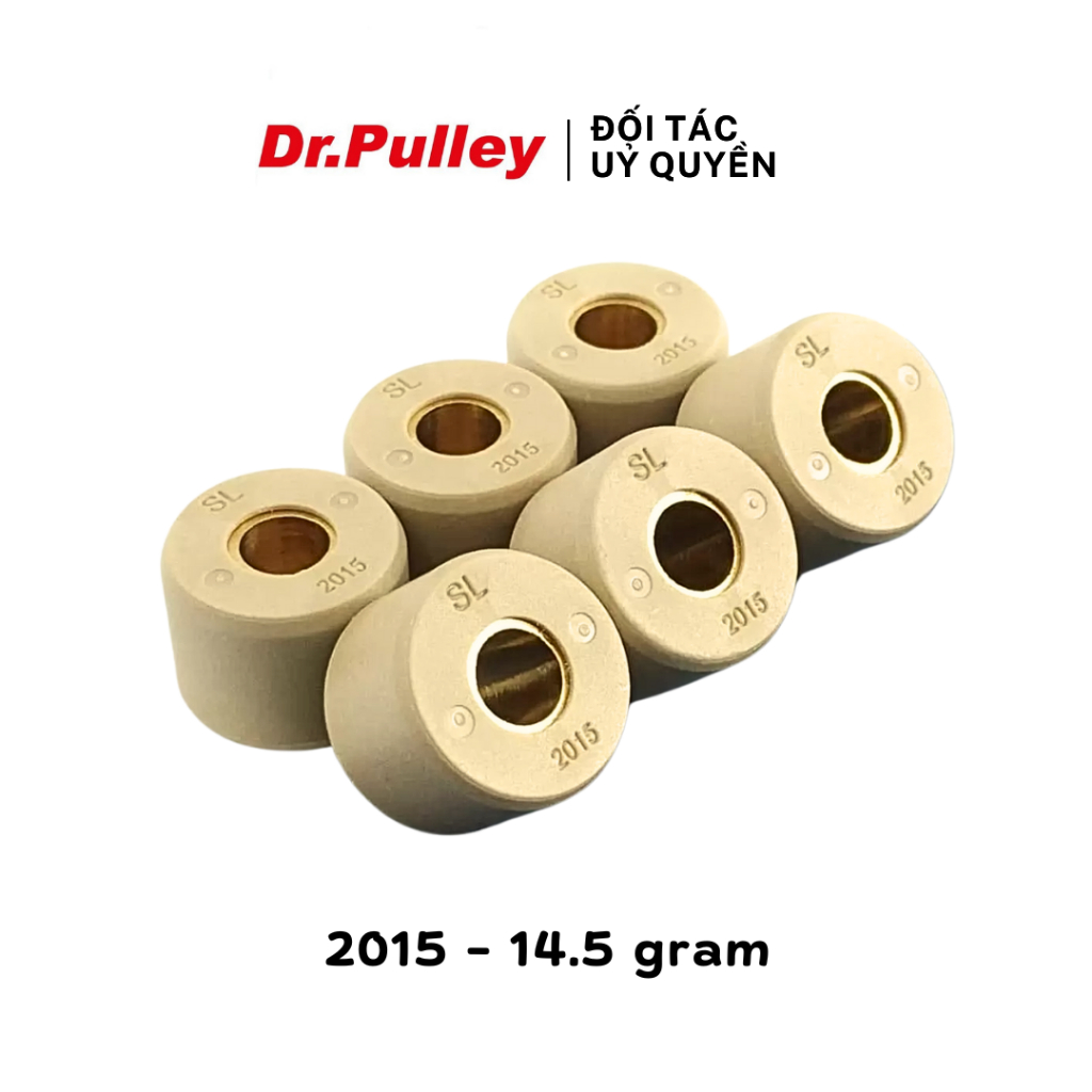 Bi côn hay bi nồi tròn Dr.Pulley mã 2015-14.5g cho xe Honda SH 125, Dylan 150 nhập khẩu