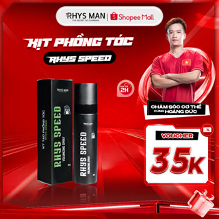 Xịt phồng tóc Rhys Man không gây bết tóc, giữ nếp tự nhiên 100ml
