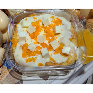 Bông lan cheese trứng muối - Bông lan viên cheese dẻo