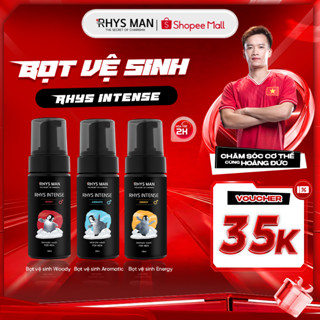 Bọt vệ sinh nam giới RHYS MAN Rhys Intense 100ml