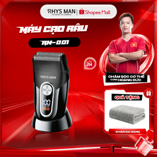 Máy cạo râu Rhys Man RM001 chống nước IPX4, thiết kế công thái học, công suất 5W mạnh mẽ