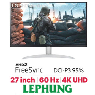 Màn hình LG UHD 4K 27UP600K-W //' 27" IPS/4k/  3840 x 2160 / 60Hz / 5ms / HDR / HDMI / DP //Bảo hành 2 năm
