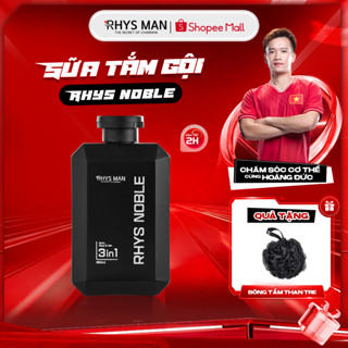 Sữa tắm gội nam hương nước hoa 3 in 1 RHYS MAN Rhys Noble 350ml