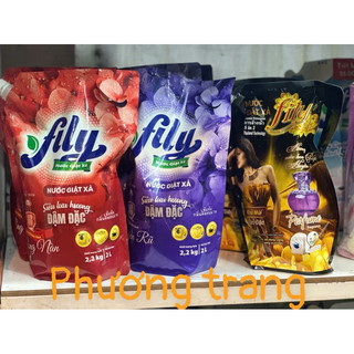  Nước giặt đậm đặc 5in1 Fily hương quyến rũ túi 2,2 lít - Khử mùi ẩm mốc 