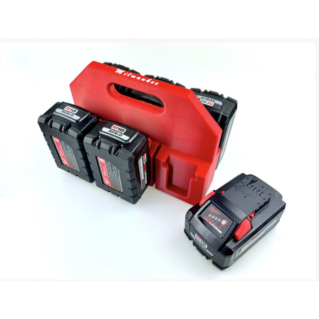 Hộp đựng pin Milwaukee M18  dựng 6 pin