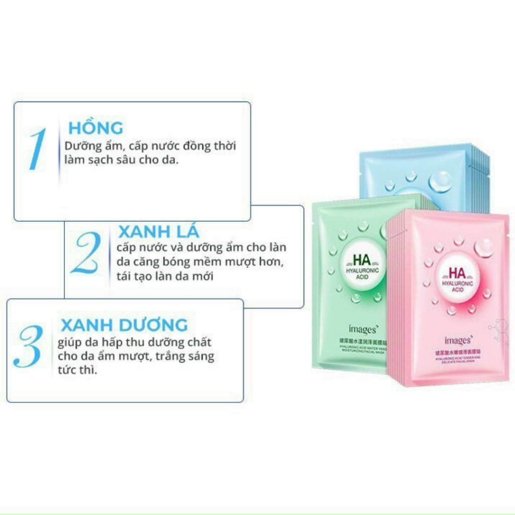 Mặt nạ HA Images HYALURONIC ACID FACIAL MASK