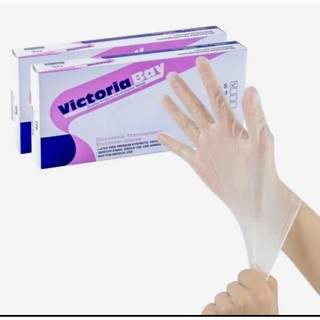 combo 3 hộp 2 HỘP 100 GĂNG TAY VICTORIA BAY NẤU ĂN, LÀM VIỆC NHÀ, SIÊU DAI CHẤT LIỆU TPE KHÔNG MÙI - MUA 10 TẶNG 1