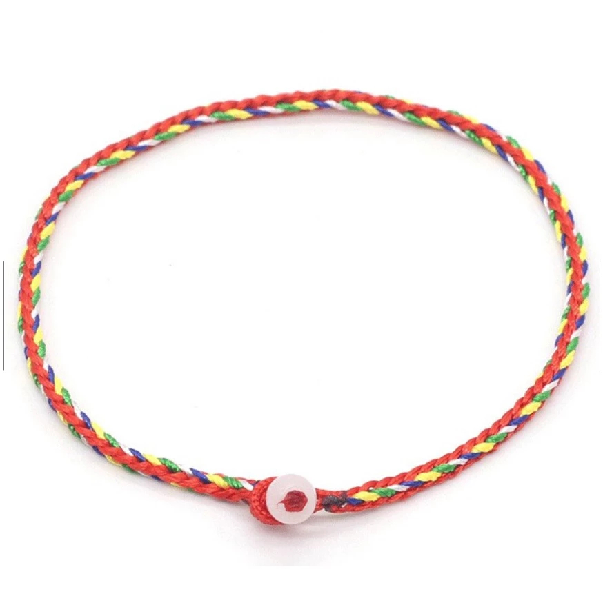 |Khai Quang| Vòng Chỉ Đỏ Ngũ Sắc, Vòng Chỉ Đỏ Tây Tạng, Cầu Bình An May Mắn