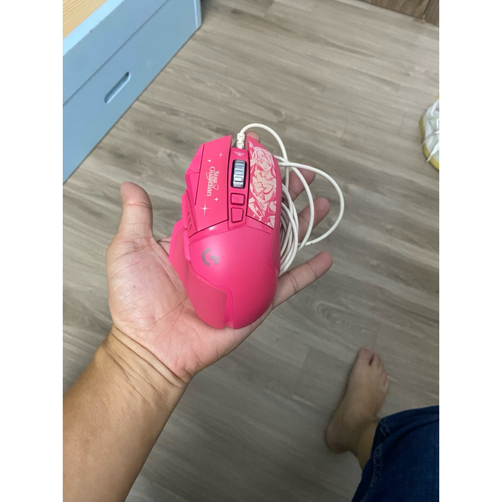 Chuột gaming có dây Logitech G502 KDA chính hãng đã sử dụng new 95% full box