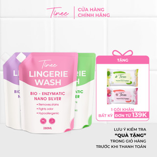 Túi Nước Giặt Đồ Lót Chuyên Dụng Tinee  - Nano Bạc Hạn Chế Nấm Khuẩn, An Toàn Cho Da (280ml/Túi)