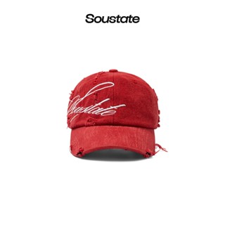 Nón/Mũ Washed Distressed Embroidered - SOUSTATE Chính Hãng
