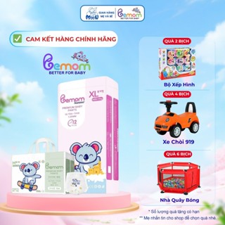 [TẶNG QUÀ] Combo 2 Tã Bỉm Bemom Summer/Plus Hàn Quốc Chính Hãng – Quần/Dán Đủ Size NB–4XL