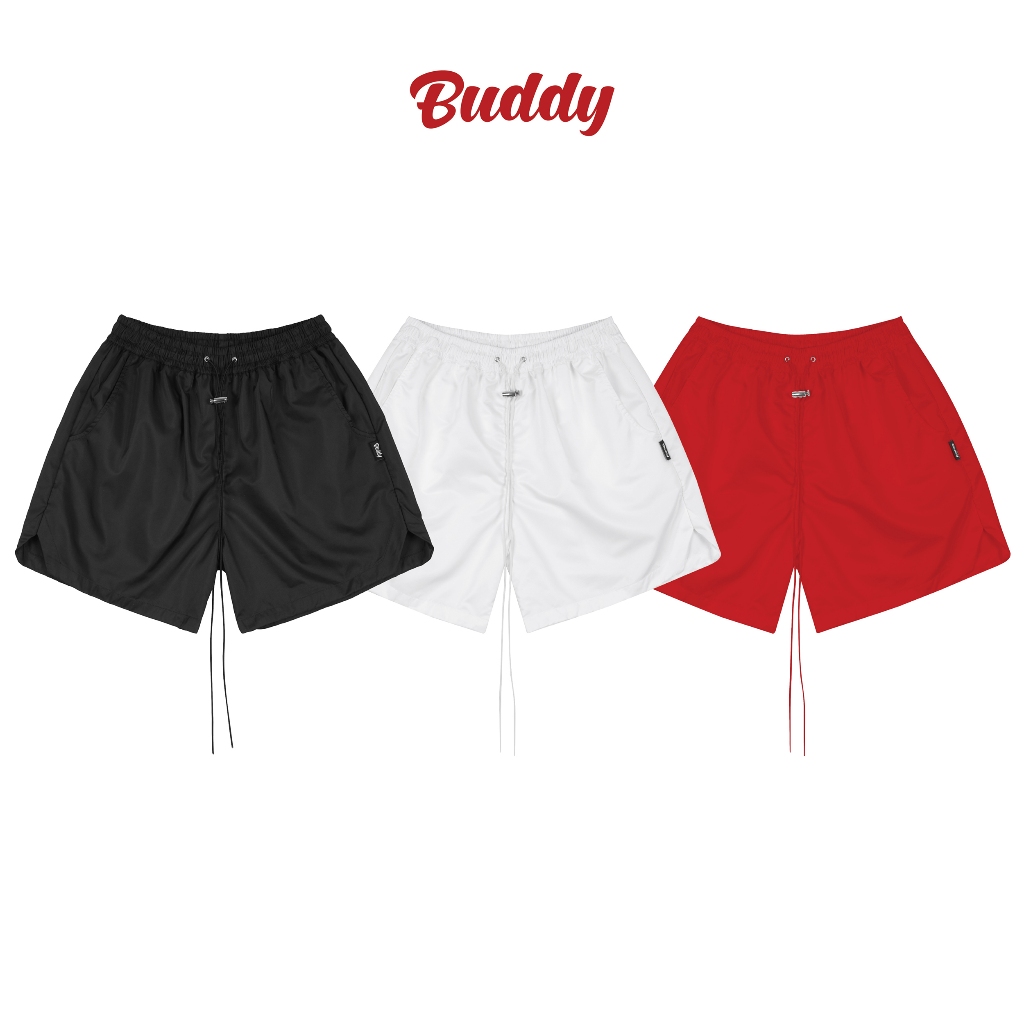 [BUDDY] Quần short dù dây dài ống to mỏng nhẹ form trên gối - SUP SHORTS