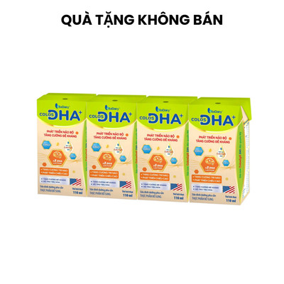 [ QUÀ TẶNG KHÔNG BÁN] 1 Sữa uống dinh dưỡng Colos DHA+ 110ml