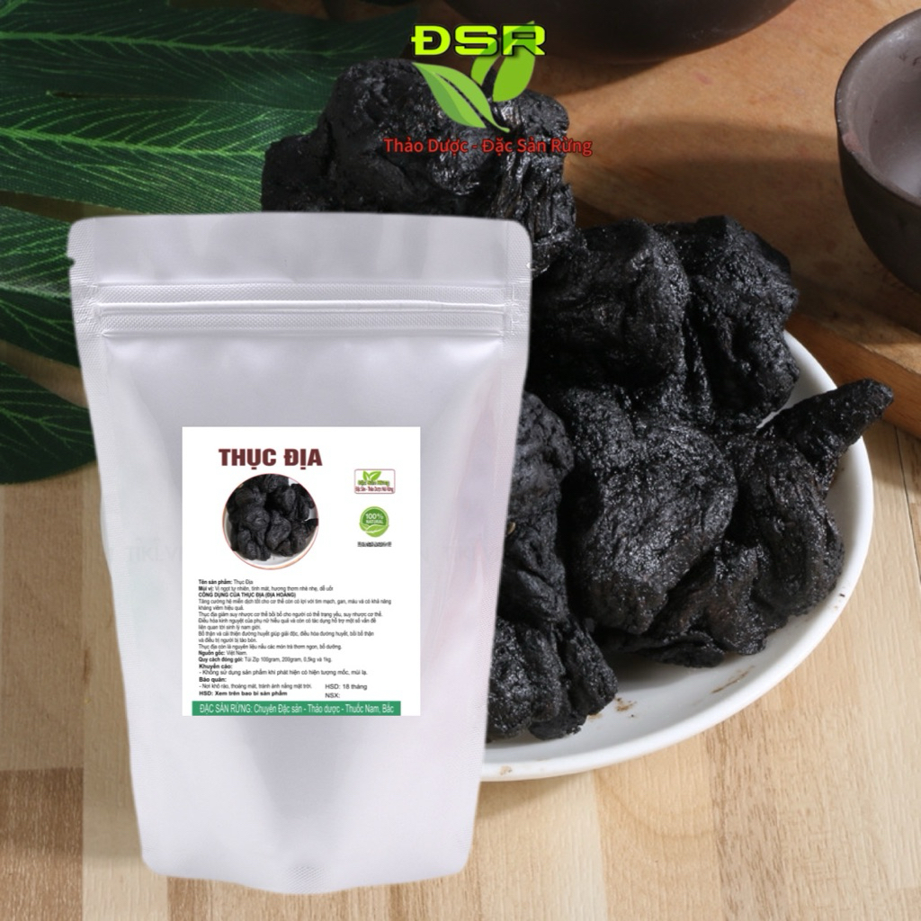 100gr Thục Địa ( Địa Hoàng ) ĐSR  Đặc sản rừng