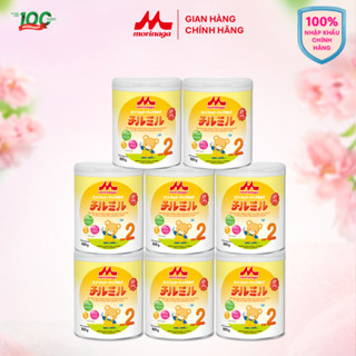[14&15.10 LIVE] Thùng 8 lon Sữa bột Morinaga số 2 Chilmil hộp 800g hàng nhập khẩu Nhật Bản với Lactoferrin, DHA & ARA,