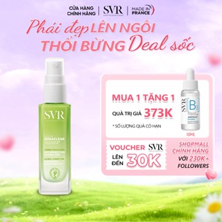 Tinh chất giảm mụn, ngừa thâm và mềm mịn da 4 trong 1 SVR Sebiaclear Serum 30ml