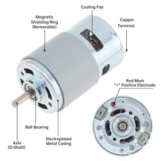 động cơ 775 12vdc 100w tốc độ 12000rpm