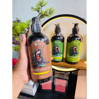  <Mẫu mới> Dầu gội Ả Đào - Mộc Nhan giảm rụng tóc kích mọc tóc 