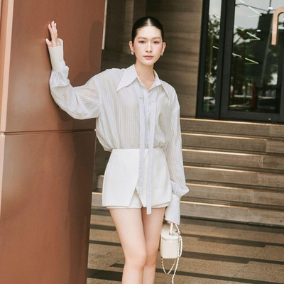 Chân Váy Nữ JOVEN Salo Form Ôm Detail Xẻ Tà