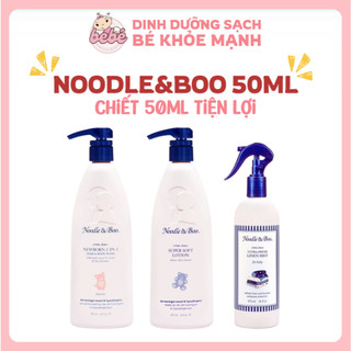   Chiết 50ml  Noodle and Boo sữa tắm 2 in 1 kem dưỡng xịt thơm quần áo cho bé 