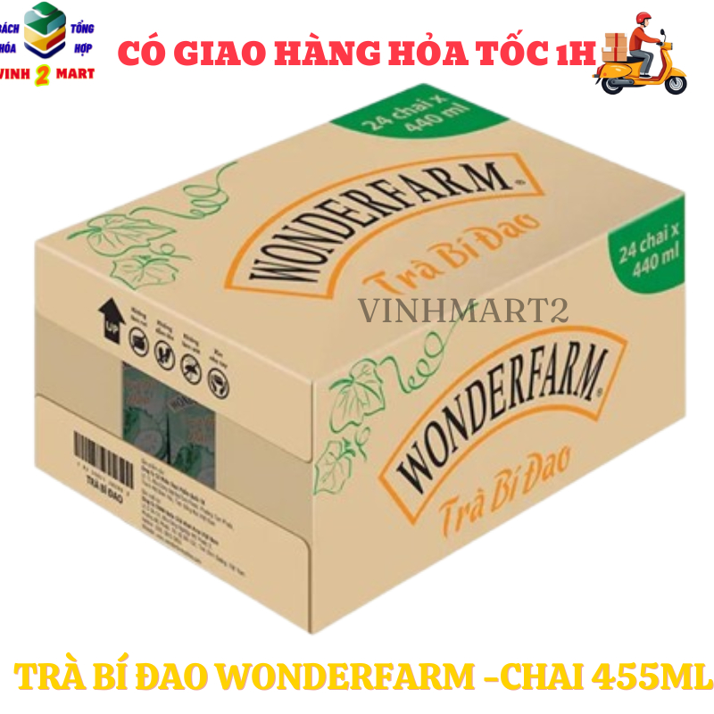 Trà Bí Đao Wonderfarm Chai 440 ML