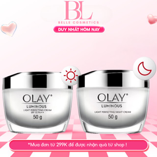  Kem Dưỡng Da OLAY LUMINOUS Ngày & Đêm giảm nếp nhăn làm đều màu da sáng da mờ thâm nám OLAY LUMINOUS 50G 