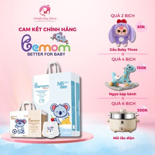 (Tặng Quà) COMBO 2 bịch BEMOM Summer/ Bemom Plus Hàn Quốc Quần/Dán Đủ Size. Childs Day Store