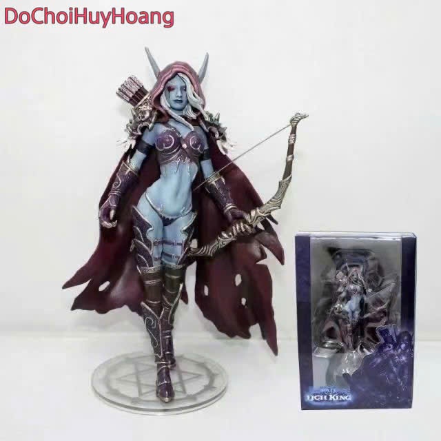 Mô hình Lady Sylvanas Windrunner Banshee Queen 15cm