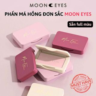 [MOON EYES] Phấn Má Hồng MOONEYES 6,5g Đơn Sắc Dạng Bột Mịn Trang Điểm Cá Nhân Chuyên Nghiệp