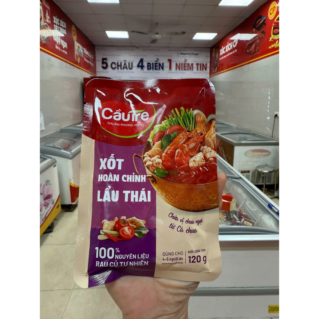 Xốt lẩu bò hoàn chỉnh Cầu Tre gói 120gr [Hà Nội giao hỏa tốc] - Ảnh 6