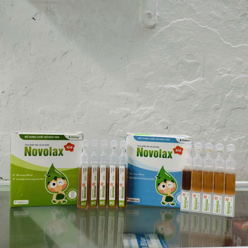 Chất xơ hòa tan cho bé Novolax Kid Novocare, nhuận tràng, giảm táo bón cho trẻ từ 6 tháng tuổi