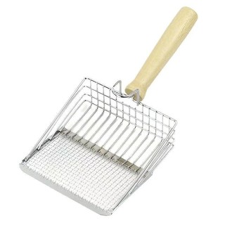 [ Xẻng xúc cát ] Cát Mèo Xẻng Xúc Cát Inox Cỡ Lớn Cho Mèo - Tay Cầm Chắc Chắn - Dễ Dàng Vệ Sinh Xẻng Dọn Vệ Sinh Cát Mèo