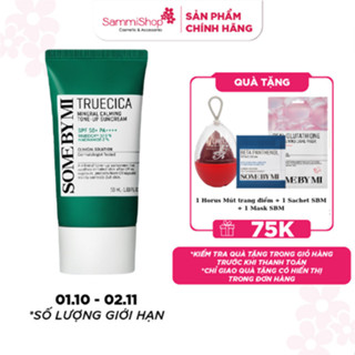 Some By Mi Kem chống nắng Truecica Mineral Calming Tone-up Suncream 50ml