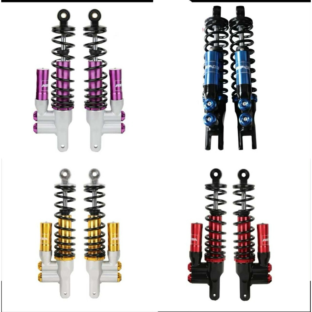 Phuộc MSP 32cm Bình Dầu Ngược – Phuộc Độ Xe Điện, Êm Ái, Chống Xóc Tốt