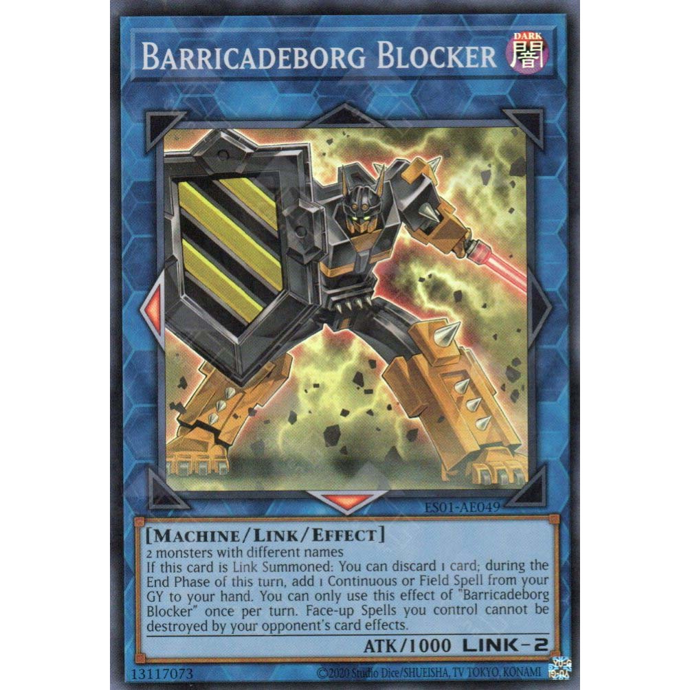 Thẻ bài Yugioh - ES01-AE049 - Barricadeborg Blocker