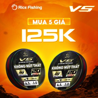 Trục câu không nút thắt RICE FISHING loại bỏ nút thắt 2 đầu tăng sức tải phiên bản 2025 DC-26