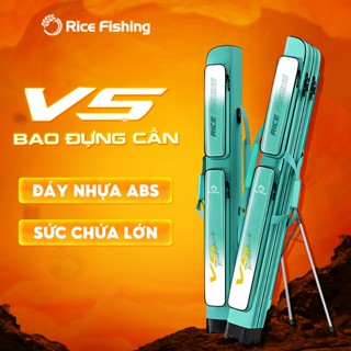 Bao đựng cần câu V5 RiceFishing kích thước 130cm màu sắc mới 2025 TC-24