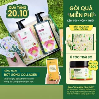 Combo Dầu Gội Xả Dâu Tằm Ngừa Rụng Tóc Hỗ Trợ Mọc Tóc Cải Thiện Hư Tổn Cỏ Mềm - Quà tặng 20/10 Ý Nghĩa, Thiết Thực