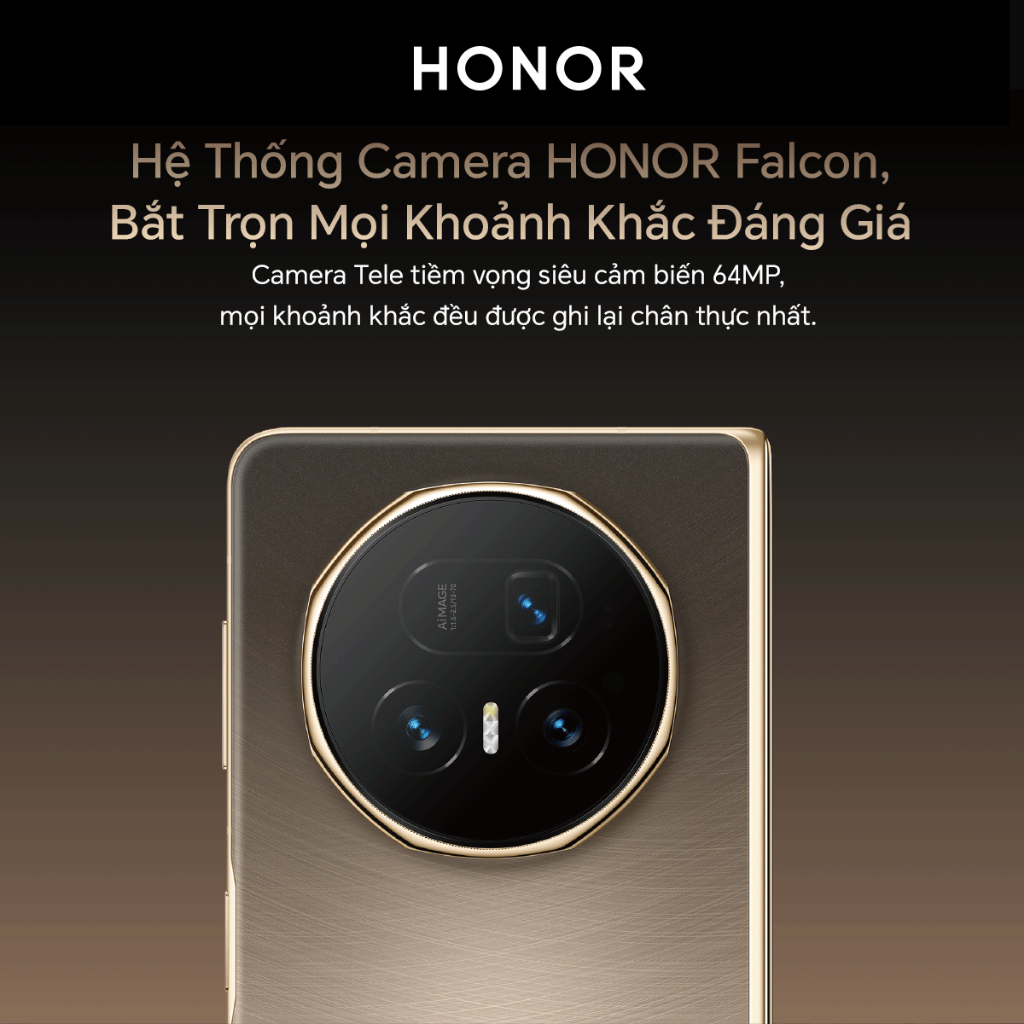 Điện Thoại Cao Cấp HONOR Magic V5 16GB+512GB | Pin 5820mAh | Màn hình 7.95 inch | Snapdragon 8 Elite | BigBuy360 - bigbuy360.vn