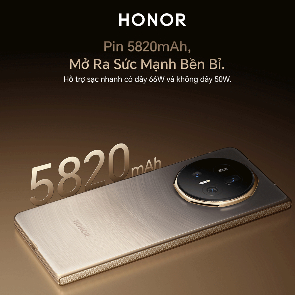 Điện Thoại Cao Cấp HONOR Magic V5 16GB+512GB | Pin 5820mAh | Màn hình 7.95 inch | Snapdragon 8 Elite | BigBuy360 - bigbuy360.vn