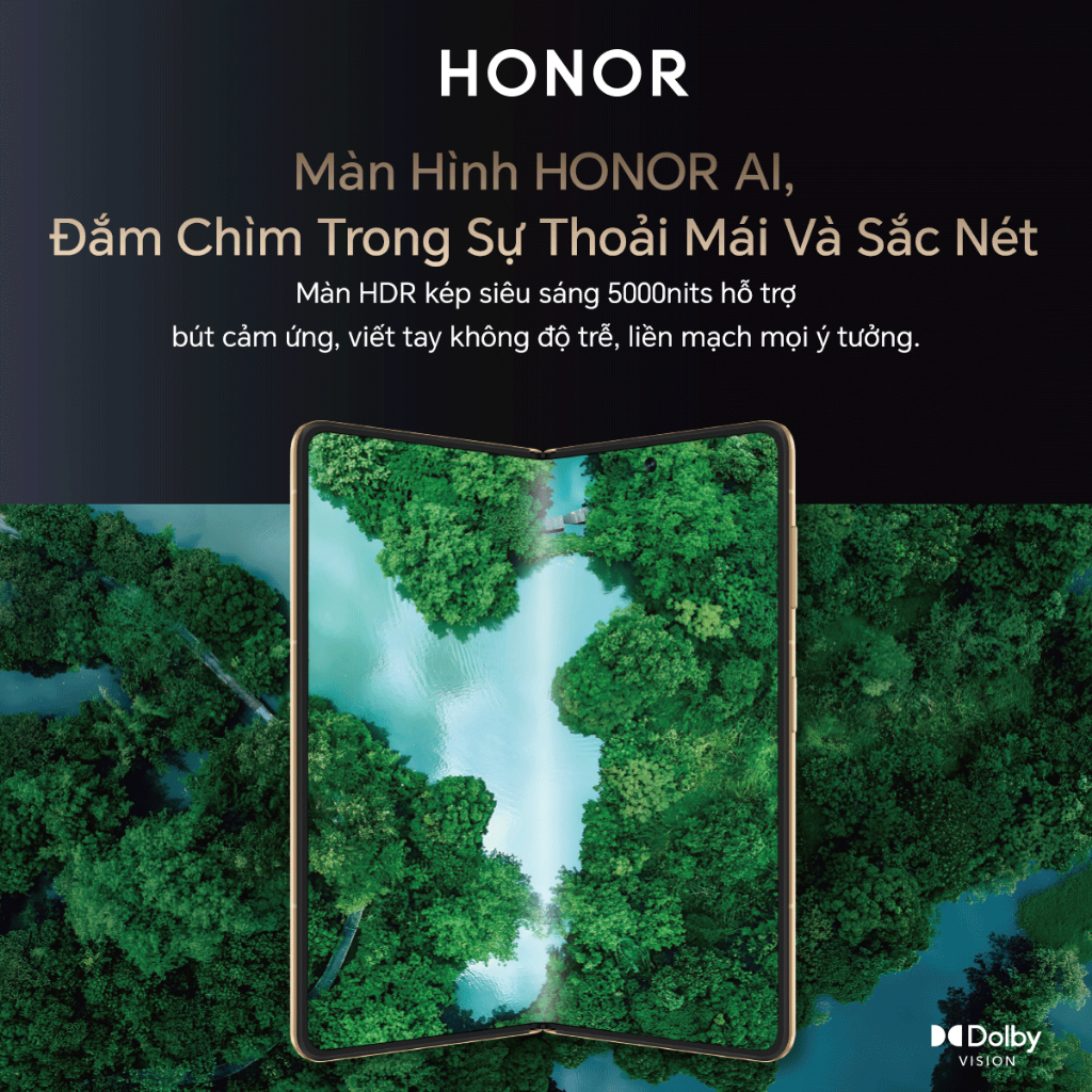 Điện Thoại Cao Cấp HONOR Magic V5 16GB+512GB | Pin 5820mAh | Màn hình 7.95 inch | Snapdragon 8 Elite | BigBuy360 - bigbuy360.vn
