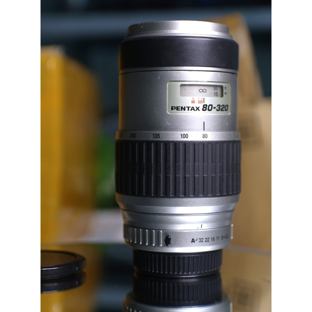 Ống kính Pentax 80-320mm - ống tele xa (95%)