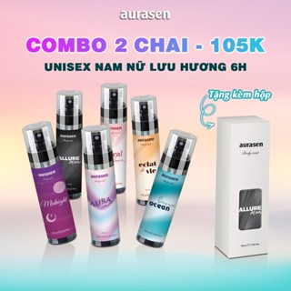 [SALE 50% - DEAL MỞ BÁN] Body Mist Nước Hoa Cơ Thể Unisex NAM NỮ Aurasen 105ml Lưu Hương 6H