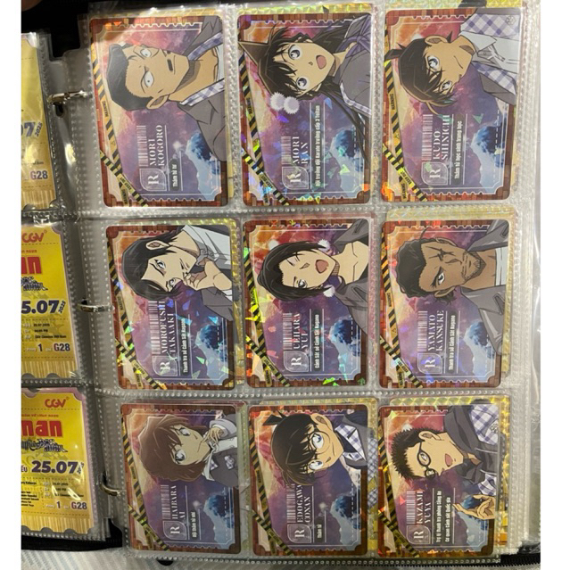 Card R Conan Movie 28 (thẻ tím)