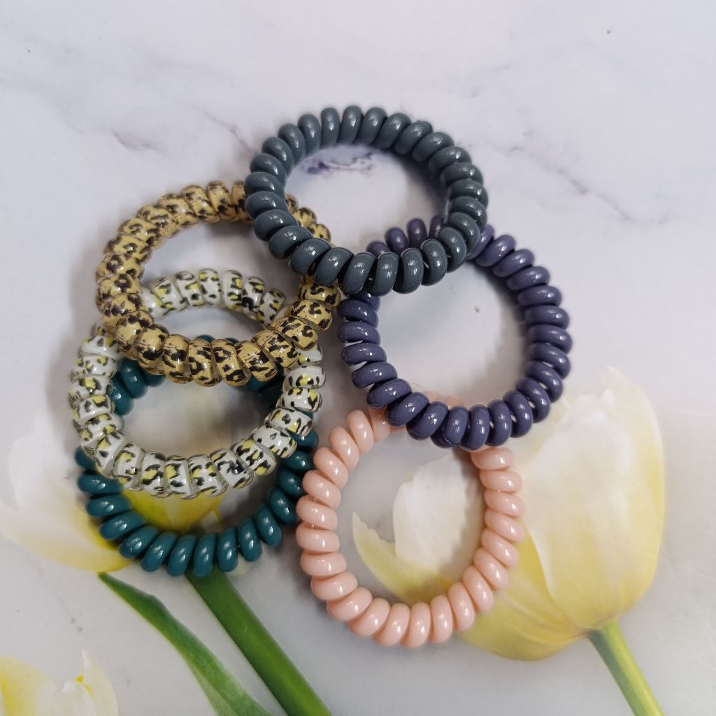 2 Dây cột tóc lò xo loại lớn LOXO2