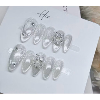  Nail box móng tay mắt mèo bầu tròn 
