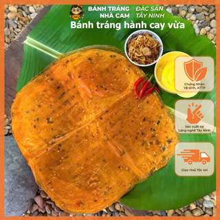 Bánh Tráng Dẻo Hành Cay Vừa, 1KG Bánh Phơi Sương Ăn Vặt Đặc Sản Tây Ninh Siêu Ngon – Bánh Tráng Nhà Cam