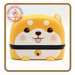 Con Dấu Dễ Thương In Tên Cho Bé Có Icon ( chó), In Trên Mọi Chất Liệu, In Trên Quần Áo (tặng mực + lọ dung dịch tan mực)