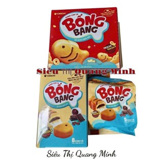  Combo 4 - 12 Bánh Con Cá Bống Bang Orion Nhân Mochi Socola Đậu Đỏ Gói 145g   Hộp 232g 